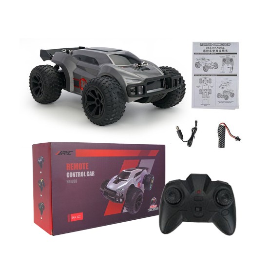 Carro de Deriva de Alta velocidade JJRC Q88 com Controle Remoto para Crianças Prata